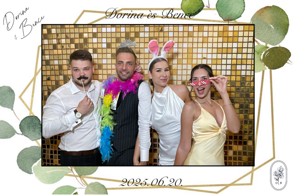 selfiebox egyedi sablonnal